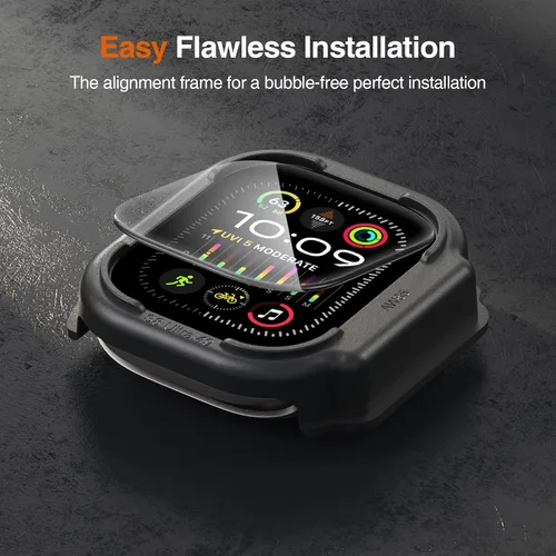 Miniatura 7 de LK 6 Pack para Apple Watch Ultra 2 Protector de Pantalla 49mm / Apple Watch Ultra [Herramienta de Instalación Incluida] Protector de Pantalla Azul