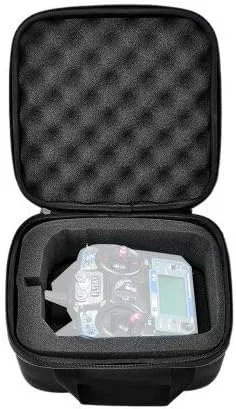 Miniatura 4 de Universal Nylon controlador remoto bolsa de almacenamiento portátil para FrSky X9D WFT07/09S ET07 AT9S Flysky Radio Controller
