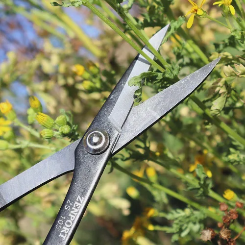 Miniatura 7 de Zenport ZS105 Tijeras de lujo, 6.5 pulgadas de largo, tijeras para horticultura y manualidades con cuchillas de acero al carbono duraderas, corte