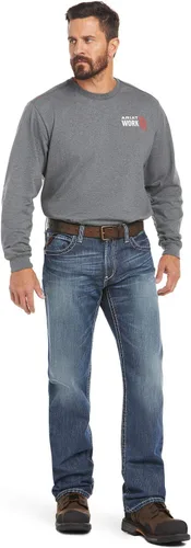 Miniatura 6 de Ariat FR M4 Relaxed Ridgeline - Jeans de corte de bota para hombre