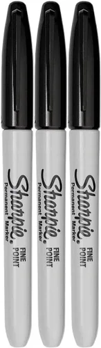 Miniatura 7 de Sharpie (30063) marcador permanente de trazo fino con tinta azul, Negro