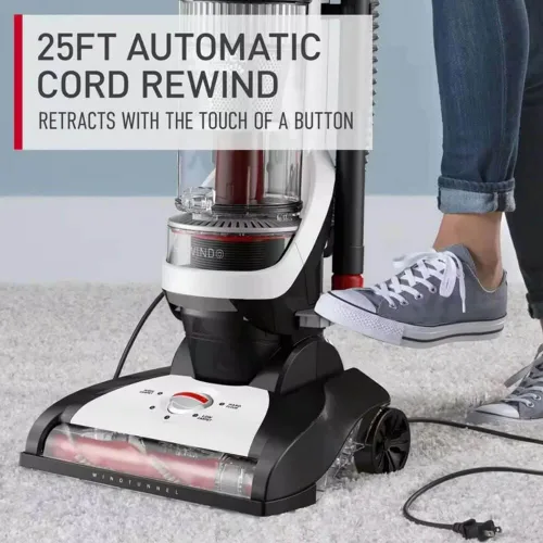 Miniatura 3 de Hoover UH71320VFR WindTunnel - Aspiradora vertical para mascotas sin bolsa, color blanco