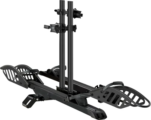 Miniatura 13 de Portabicicletas de Enganche Young - Portabicicletas para Coche SUV Camión RV, para 2 Bicicletas Eléctricas, Capacidad 200lbs Neumáticos Anchos