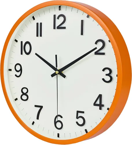 Miniatura 2 de Wall Clock, Modern 8 Inch Small Wall Clocks Battery Operated, Silent Non-Ticking Analog Classic for Office, Home, Bathroom, Kitchen, Bedroom