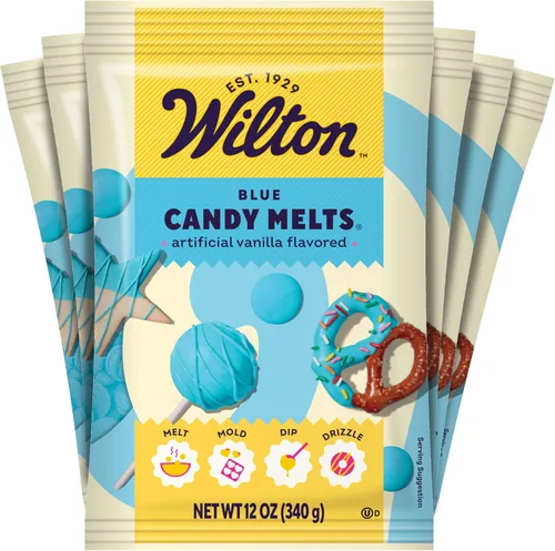 Miniatura 10 de Wilton, caramelos que se derriten, negro, 10 onzas