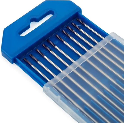 Miniatura 10 de Midwest Tungsten Service Electrodos de soldadura TIG de tungsteno paquete de 10 unidades (azul - 2% tungsteno lantanado (WL20/EWLa-2), 1/8 pulgadas