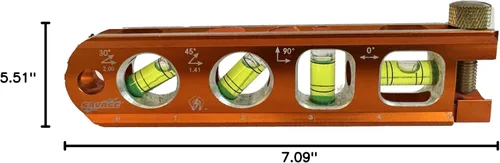 Miniatura 9 de Nivel magnético de la marca Swanson Tool de 6 pulgadas, muy resistente
