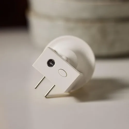 Miniatura 8 de Luminara Luz nocturna sin llama con sensor automático oscuro de luz del atardecer al amanecer, enchufe de pared blanco luz LED nocturna