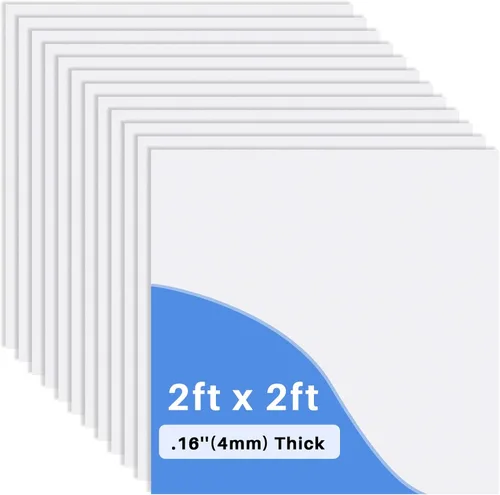 Miniatura 13 de Frienda Azulejos de techo liso de PVC, fácil instalación para impermeabilidad, lavable y clasificación contra incendios para evitar roturas