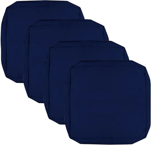 Miniatura 36 de FLYMEI Patio Cushion Covers 16x16x2.5 Waterproof Outdoor Cushion Cover Replacement 1Packs Outdoor Seat Cushion Slipcover for Rattan Chair Sofa, Beige