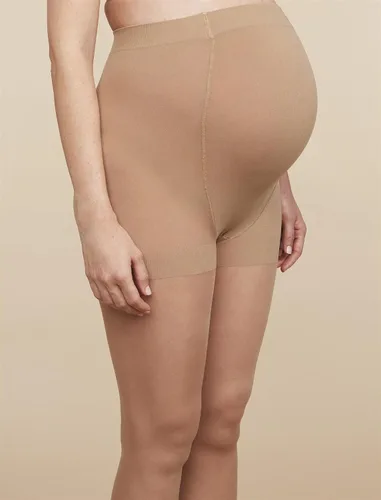 Miniatura 3 de Motherhood Maternity Medias de compresión transparentes para mujer, para embarazo, sobre el vientre