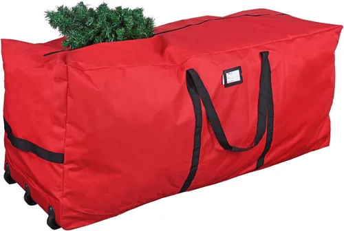 Miniatura 6 de ProPik - Bolsa rodante de almacenamiento para árbol de Navidad, se adapta a árboles desmontados de hasta 9 pies de altura, 28 pulgadas de alto x