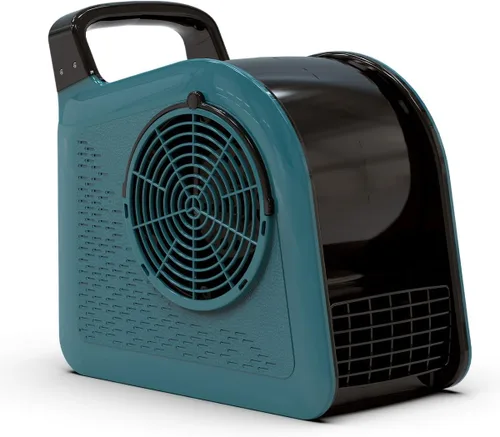 Miniatura 10 de Ventilador portátil para el hogar: ventiladores de piso de alta velocidad para refrigeración y secado, motor de aire con rotación de 185°