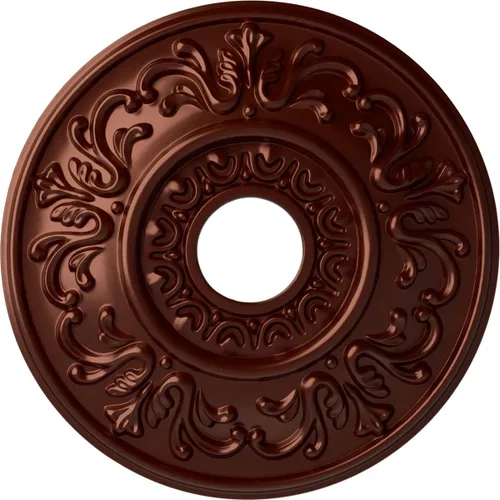 Miniatura 28 de Ekena Millwork CM18VLFCS Medallón de Techo de Valeta, Cobre Flash