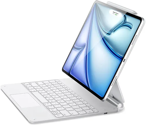Miniatura 8 de ESR- Funda con teclado para iPad Air 11 (M3 2025/M2 2024), iPad Pro 11 y Air 5/4, Magic Case, soporte flotante, trackpad multitáctil preciso