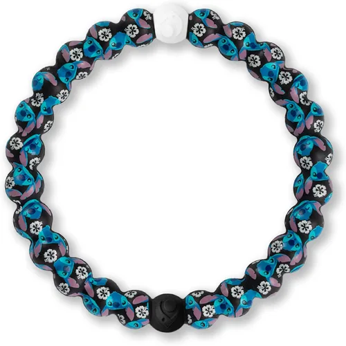 Lokai Disney Lilo and Stitch Collection Bracelets - Silicone Beaded Bracelets for Women Men Jewelry Fashion Bracelets Slide-On for Comfortable Fit