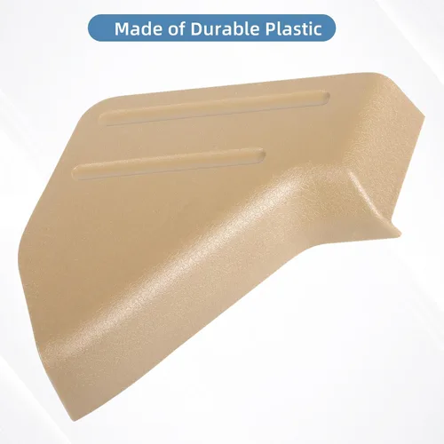 Miniatura 5 de Panel de moldura de asiento eléctrico y bisel del interruptor de asiento negro lado del conductor compatible con Ford F150 2009-2014 Lincoln Mark LT