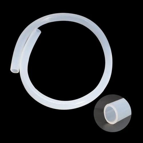 Eoiips Tubo de silicona pura de 1 pulgada de identificación, 1 pulgada de diámetro interior x 1-1/4 pulgadas de diámetro exterior de grado