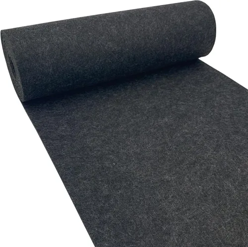 Miniatura 6 de aufodara Tela de fieltro 11.8 x 98.4 pulgadas Rollo de tela de fieltro para manualidades, fieltro de 3mm de espesor para manteles de fieltro DIY