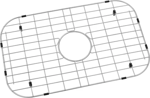 Miniatura 8 de Rejilla de fregadero de cocina y protectores de fregadero, rejillas de fregadero de acero inoxidable para la parte inferior de los fregaderos