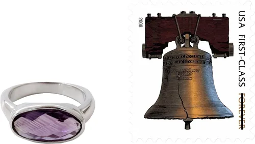 Miniatura 3 de NOVICA Amatista Anillo de cóctel de plata de ley 925 con piedra única, corona morada