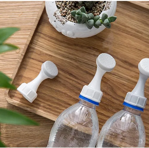 Miniatura 2 de Rociador de tapa de botella 2 en 1, riego automático, hecho de plástico duradero, reemplazo portátil para regadera