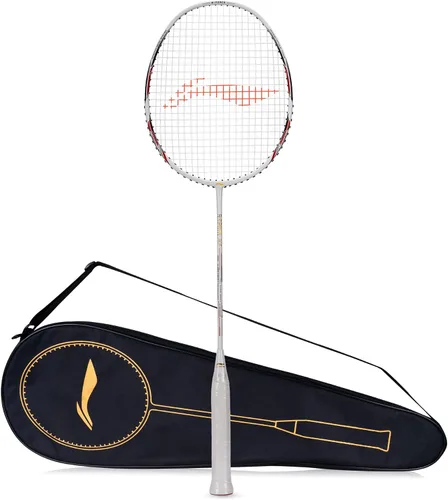 Miniatura 11 de Li-Ning G-Force X5 - Raqueta de bádminton de fibra de carbono con cubierta completa gratuita (2.89 oz, 28 libras)