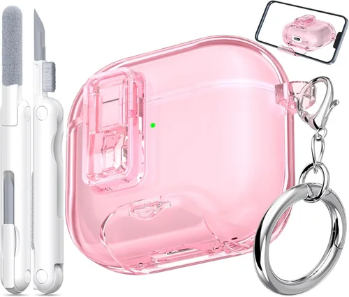 Miniatura 43 de Funda para Estuche de Airpods Pro de 2ª/1ª Generación, Compatible con Estuche de Airpods Pro de 2ª Gen Puerto de Carga USB C, Funda Suave