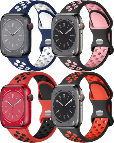 Correa deportiva para correas de Apple Watch de 1.811 in 1.654 in 1.772 in 1.614 in 1.732 in 1.575 in 1.496 in Ultra/2 1.929 in para mujeres y