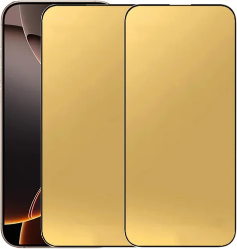Miniatura 9 de Película protectora de pantalla de espejo de vidrio templado antiazul para iPhone 14 Pro Max, 6.7 pulgadas, dureza 9H, antiarañazos, cubierta
