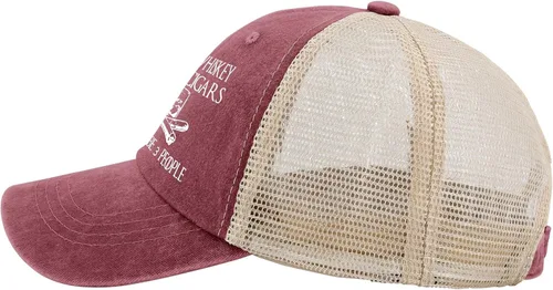 Miniatura 33 de Philysonic Funny Hat I Like Whisky and Cigars and Maybe 3 People Sombreros para Hombres Gorras de Béisbol Gorras Ajustables