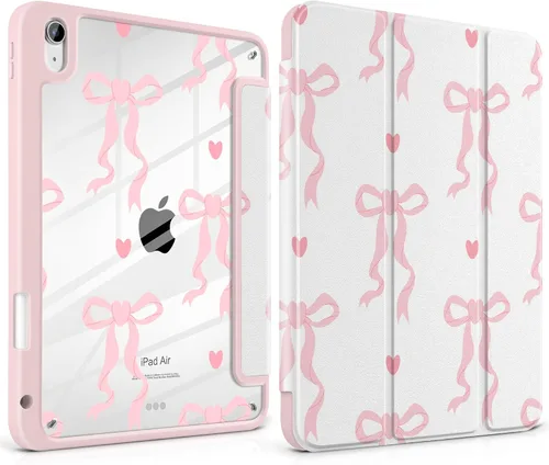 Miniatura 19 de MEEgoodo Funda para iPad Air de 11 pulgadas M3 2025 / M2 2024, para iPad Air de 5ª y 4ª generación de 10.9 pulgadas 2022/2020, funda para tableta