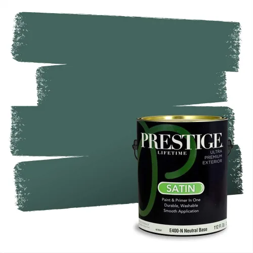 Miniatura 1832 de Prestige Paints - pintura de exterior y pintura de imprimación en una, E100-T-6006-10AVP