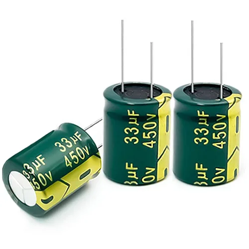 Miniatura 8 de 20 condensadores electrolíticos de 4.7 UF/450 V, condensadores electrolíticos de aluminio de alta frecuencia para refrigerador, TV, monitor LCD