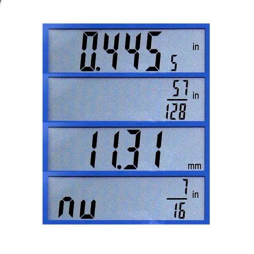 Miniatura 5 de iGAGING Calibre Digital de Pernos Cal 0-6"/150 mm - Calibre Electrónico IP54 - Lectura Rápida y Precisa en Pulgadas/Métrica/Pulgadas