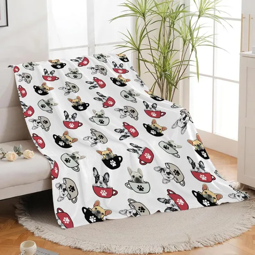 Miniatura 107 de Manta de Foca del Océano, Regalos de Focas para Niños, Niñas, Adultos, Mujeres y Hombres, Suave, Acogedora, Cálida, Felpa Esponjosa, Mullida