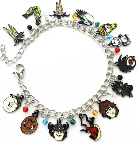 Miniatura 3 de Pulsera de dragón de metal para mujer, Zinc, 0