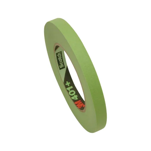Miniatura 2 de 3M™ Cinta adhesiva verde de alto rendimiento 401+, 0.945 in x 180.4 ft 6,7 mil, 24 rollos/caja