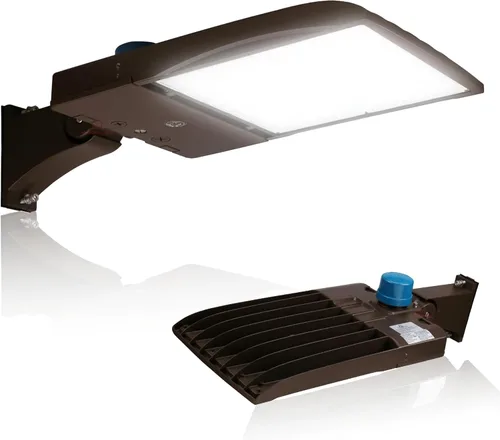 Miniatura 33 de RuggedGrade NextGen III - Luz LED para caja de zapatos de 300 W, 42,000 lúmenes, blanco brillante de 5000 K, montaje de brazo, 277-480 V, carcasa