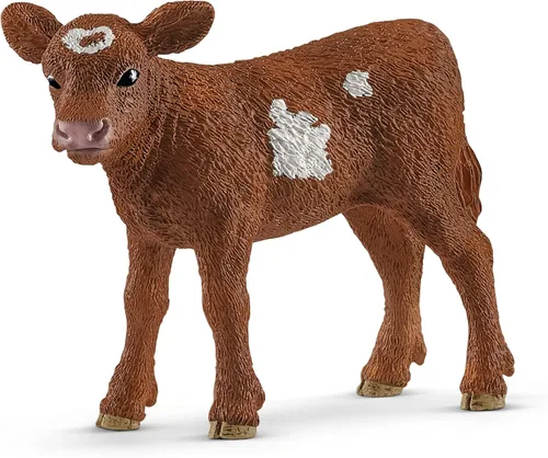 Miniatura 15 de Schleich Farm World - Juego de 7 piezas de animales de granja con juguetes de perro, gato, cerdo, cabra, gallo, caballo bebé y vaca - Figuras