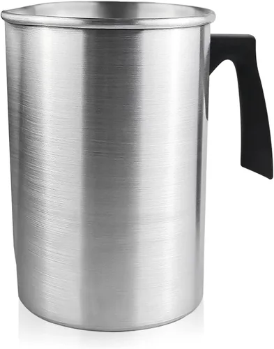 Miniatura 9 de Tarro de cera de fusión de 3 L para vela, olla para hacer velas sin goteo, para adultos, kit de velas de bricolaje con 50 velas de mecha de soporte