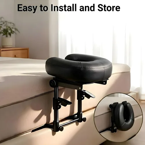 Miniatura 8 de Reposacabezas de masaje para cama, colchón para el hogar, kit de masaje ajustable de 18 pulgadas de altura, soporte para cabeza de spa, soporte