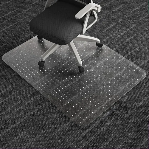 Miniatura 8 de Tapete para silla de oficina para suelo de alfombra, tapete resistente para silla de escritorio para suelos alfombrados de pelo bajo/sin pelo