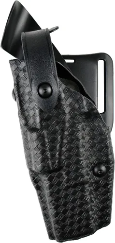 Miniatura 16 de Safariland 6360 ALS/SLS Mid-Ride Duty Rated Level III Retention Holster STX negro brillante.