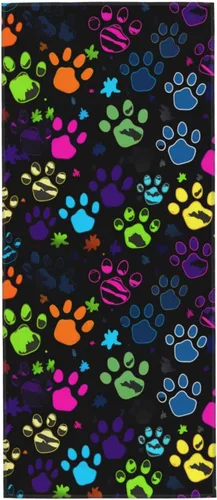 Miniatura 14 de Toallas suaves para los dedos, toalla de mano de fuego y agua para regalo durante todas las estaciones, 12 x 27.5 pulgadas
