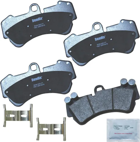 Miniatura 423 de Pastillas de freno delanteras cerámicas Bendix Priority1 CFC2302 para Hyundai Elantra 2021, Sonata 2022-2020, Kia K5 2023-2021