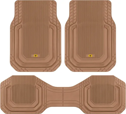 Cat® ToughLiner™ Alfombrillas para el Suelo del Coche - Alfombrilla de Servicio Pesado Recortable para Camiones - Alfombrillas de Coche y Forros