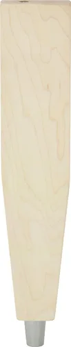 Miniatura 12 de Mango de grifo cónico de roble rojo macizo de 6.5 pulgadas