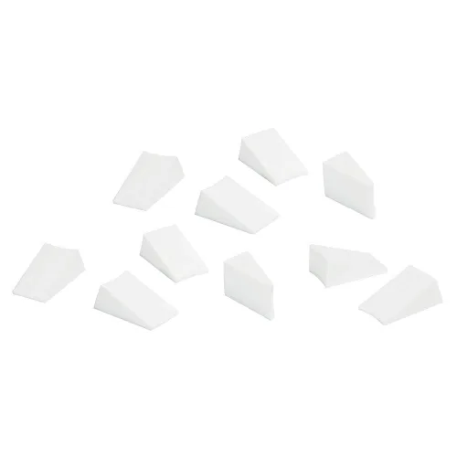 Miniatura 11 de Artist's Choice Paquete de 500 mini cuñas aplicadoras de esponja de maquillaje, esponjas cosméticas triangulares para base, rubor, sombra de ojos