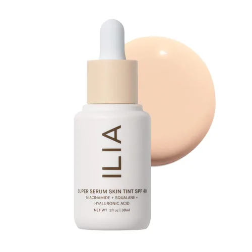 Miniatura 21 de ILIA - Tinte de piel Super Serum SPF 40 Sin comedogénesis, vegano, ligero para ayudar contra la luz azul, + contaminación mientras hidrata, Balos